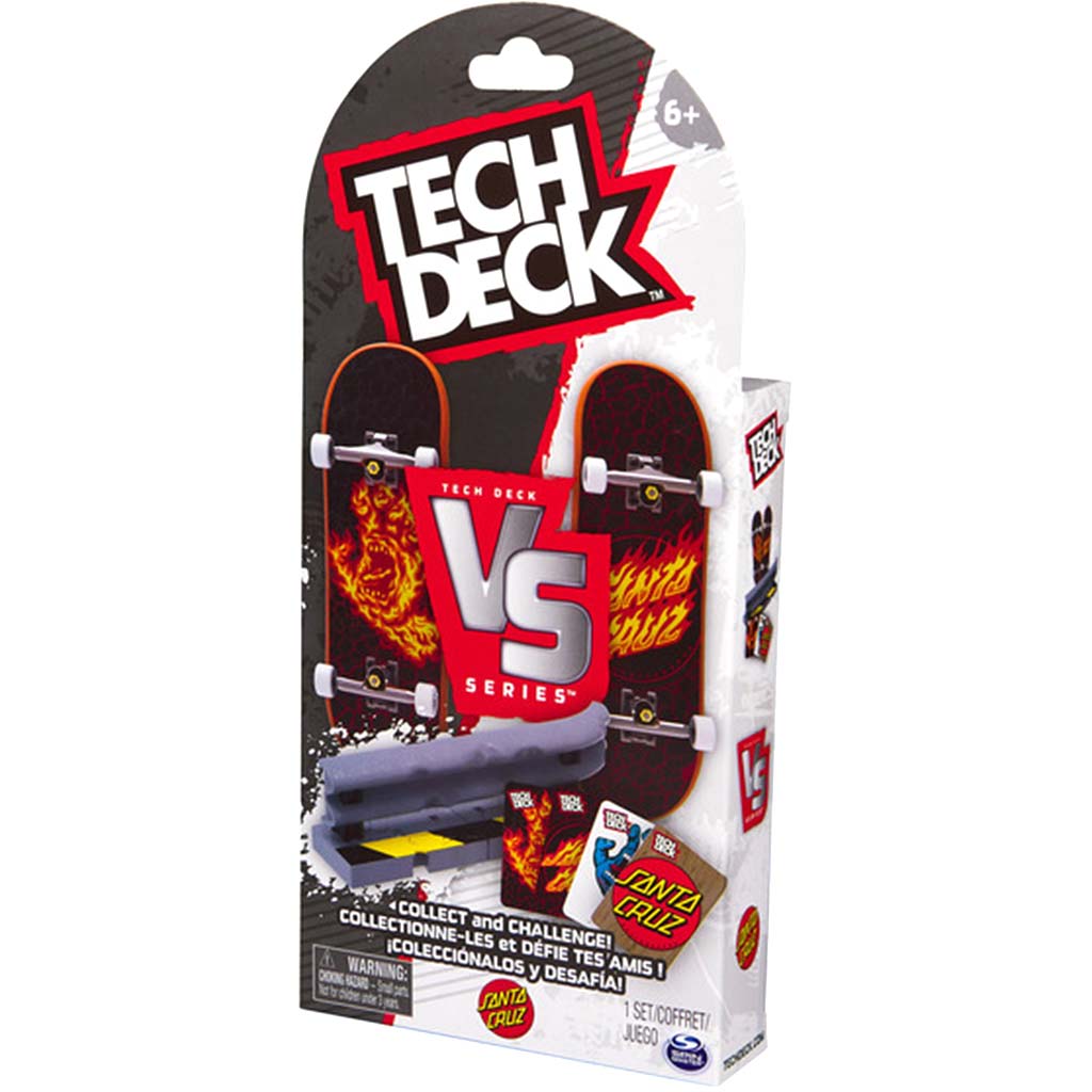 Tech Deck: VS Series – Zestaw wyzwań Santa Cruz - Spin Master zdjęcie 1