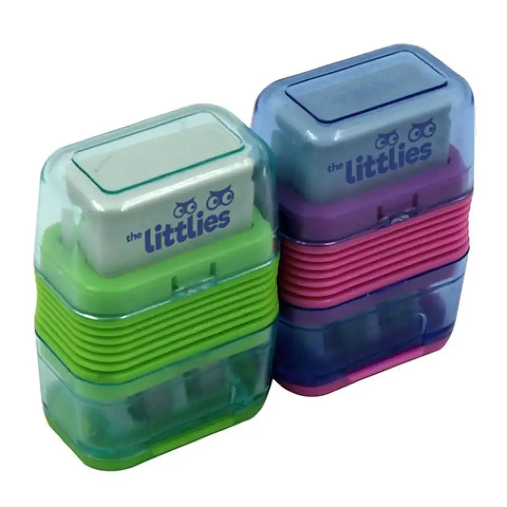 The Littlies: 2 otworowa temperówka z gumką w różnych wersjach zdjęcie 2