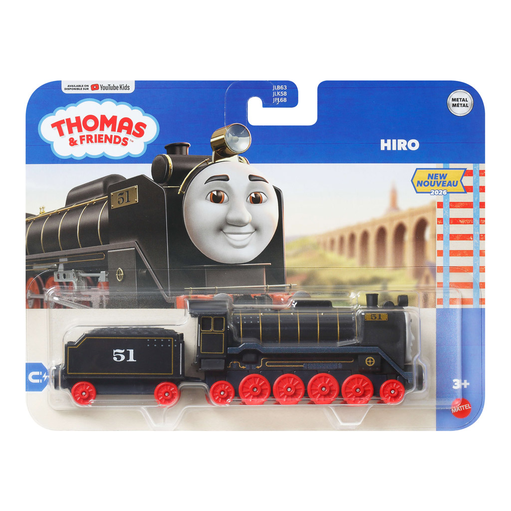 Thomas Deluxe Lokomotywa - Hiro - Mattel zdjęcie 1
