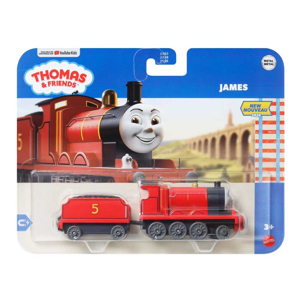 Thomas i przyjaciele: James deluxe lokomotywa - Mattel zdjęcie 1