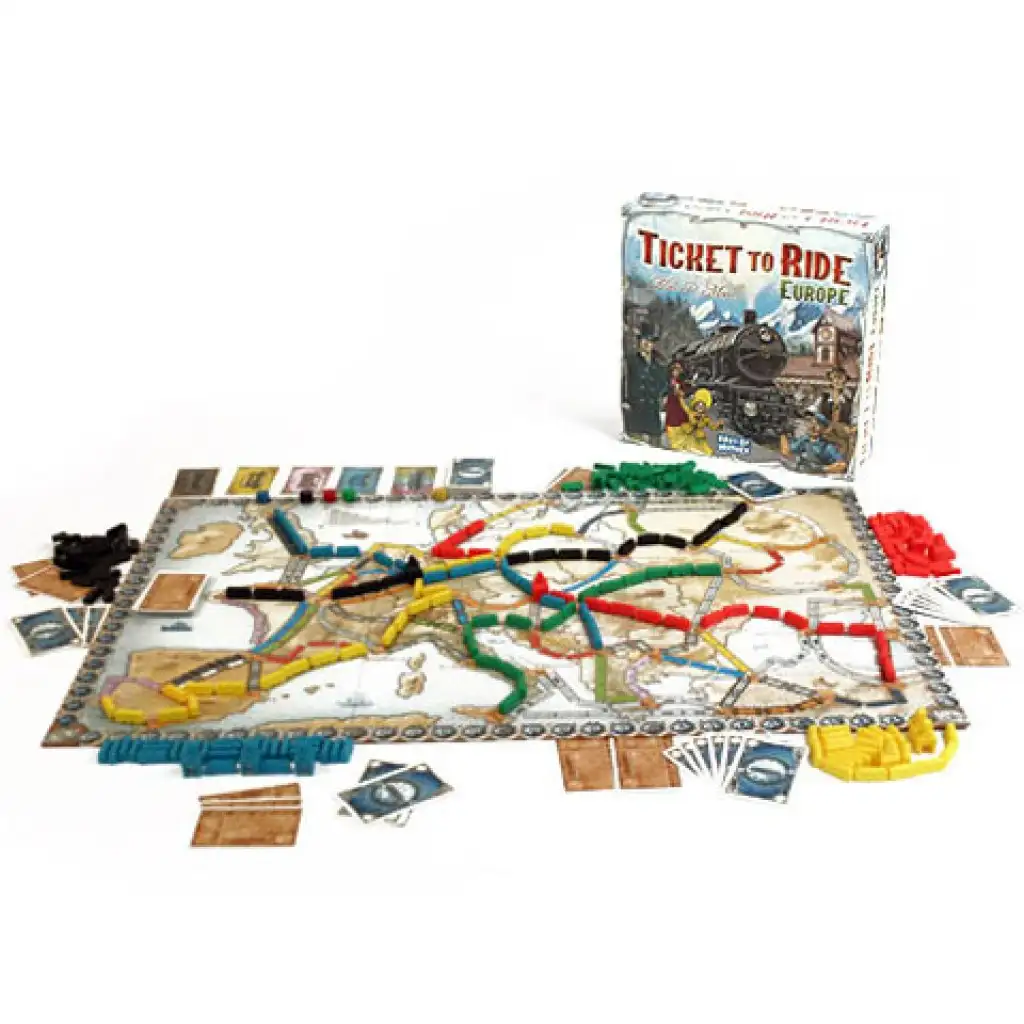 Ticket to Ride Europa gra planszowa zdjęcie 2