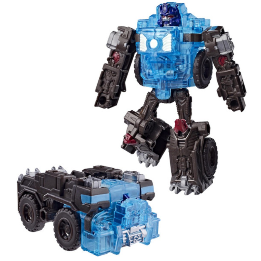 Transformers Cyberworld Cyber Changers: Optimus Primal przekształcająca się figura robota - Hasbro zdjęcie 2