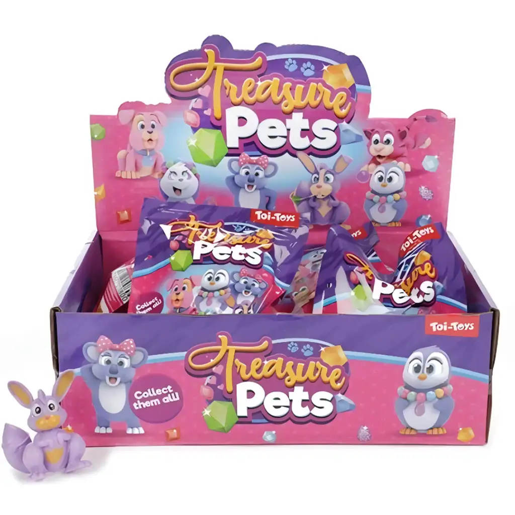 Treasure Pets: Figurka zwierzęcej niespodzianki 1szt zdjęcie 2