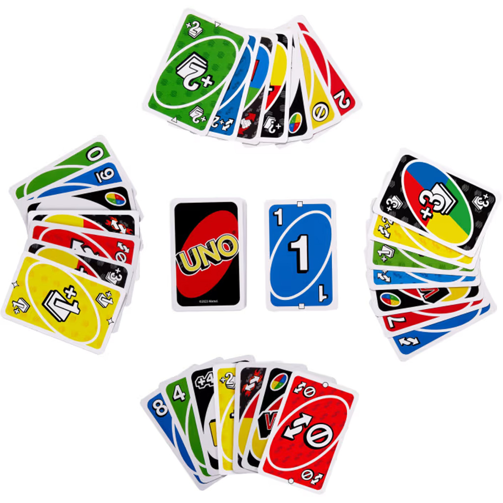 UNO: Zestaw dodatkowych kart karnych - Mattel kép 1