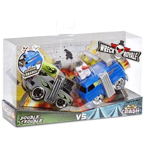 Wreck Royale Double Trouble vs King Crash zestaw zabawek zdjęcie 1
