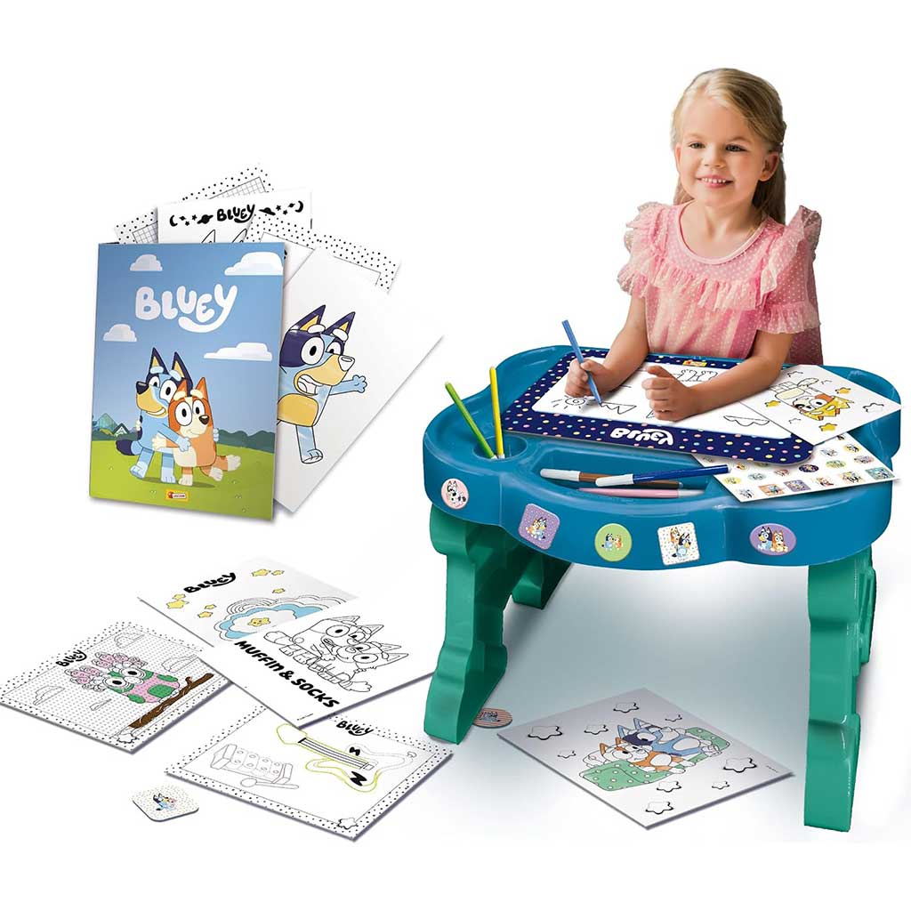 Zestaw do rysowania Bluey Art Desk - Lisciani zdjęcie 2