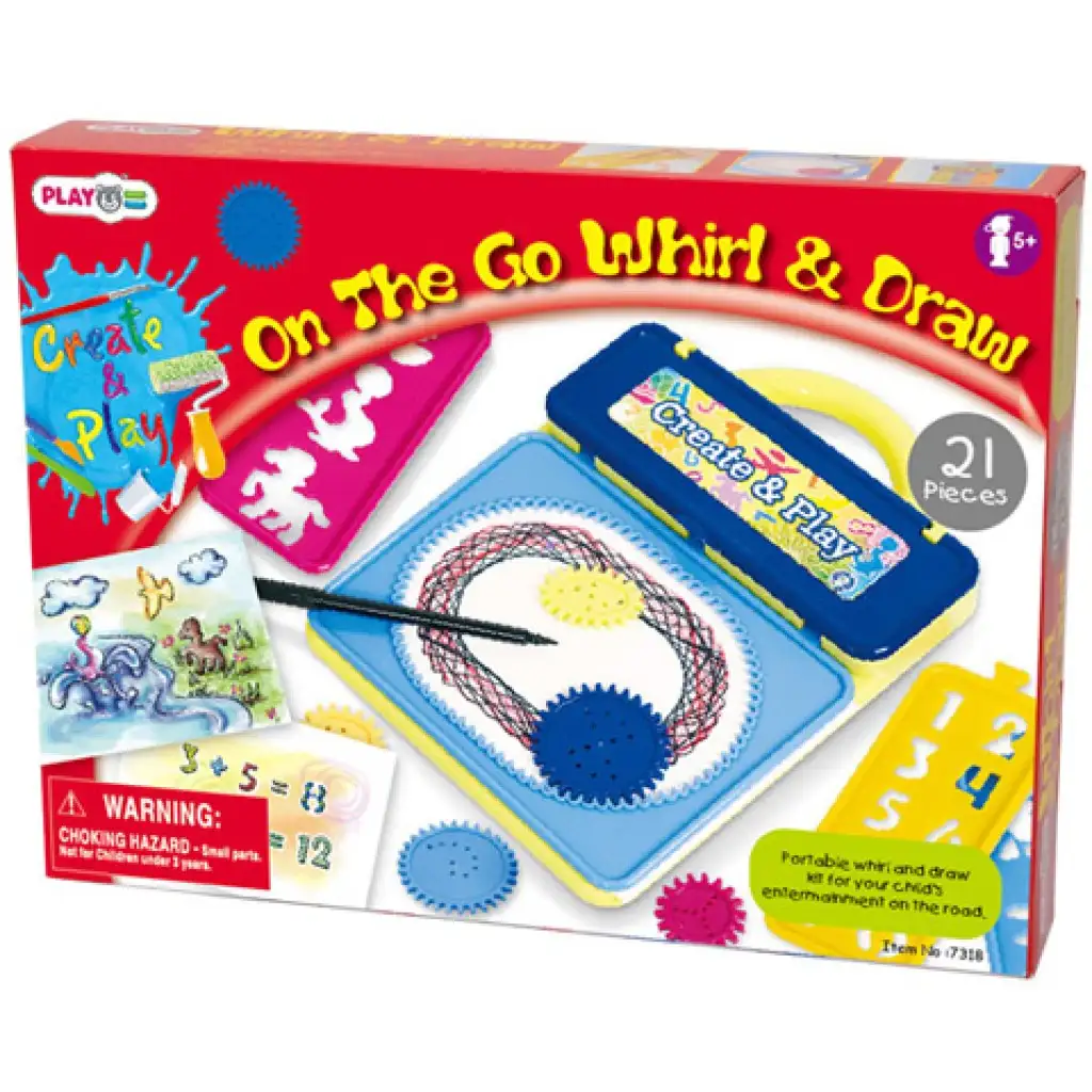 Zestaw kreatywnych spirali rysunkowych - Playgo zdjęcie 1