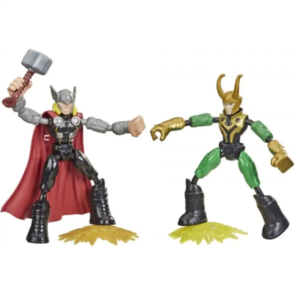 Zestaw figurek Bend and Flex Thor vs. Loki - Hasbro zdjęcie 2