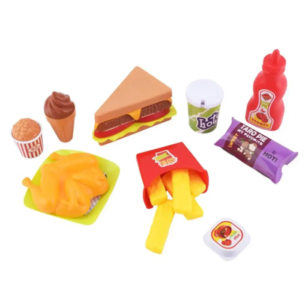 Zestaw jedzenia Happy Burger 21 szt. zdjęcie 2