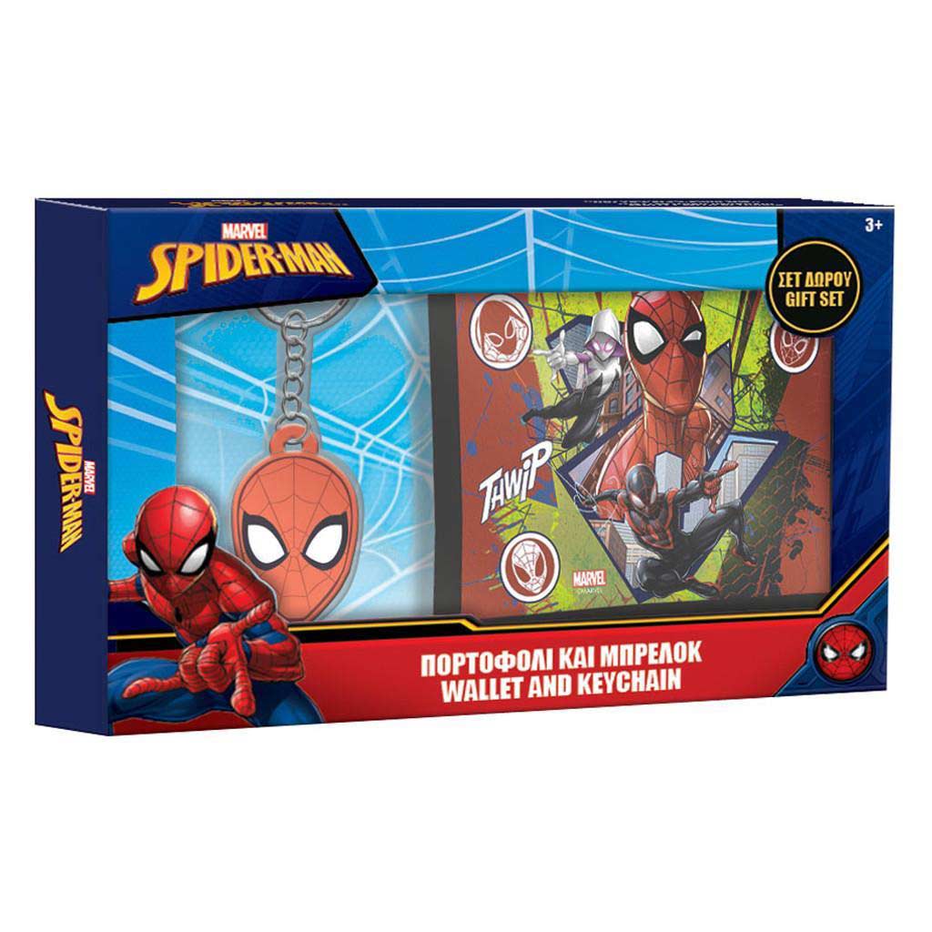 Portfel Spider-Man z breloczkiem w zestawie prezentowym zdjęcie 1