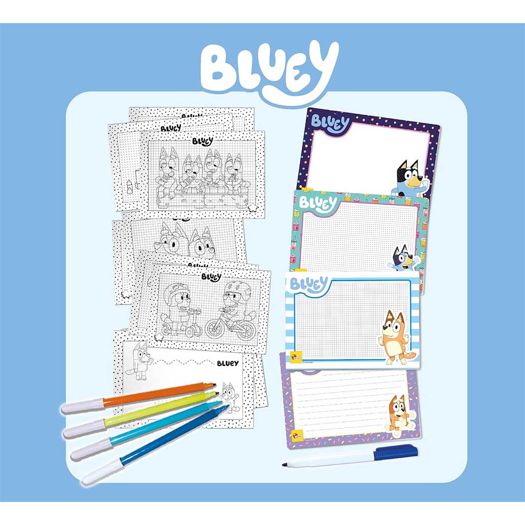 Zestaw szkoły rysunku Bluey - Lisciani zdjęcie 3