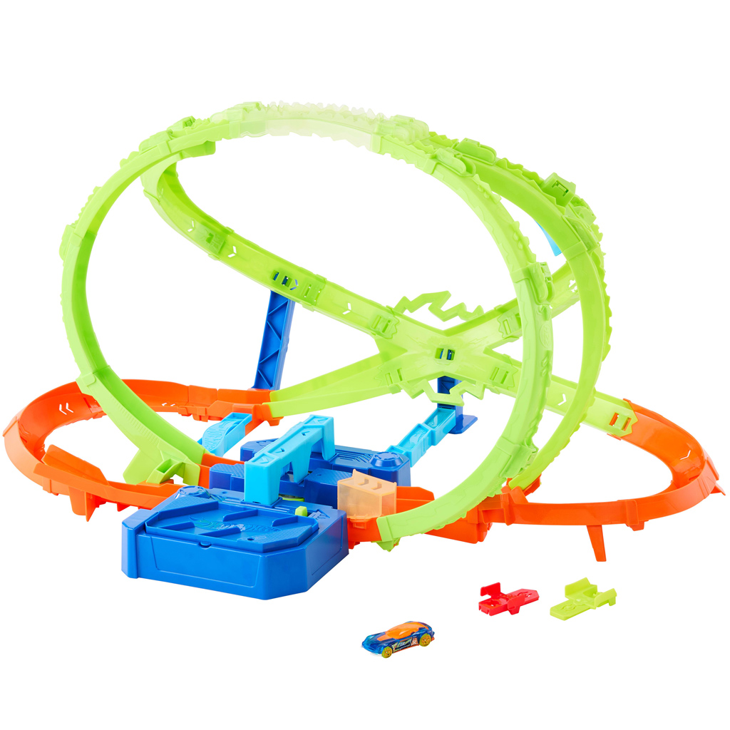 Zestaw torów stunt Hot Wheels Kanyarkavalkád - Mattel zdjęcie 2