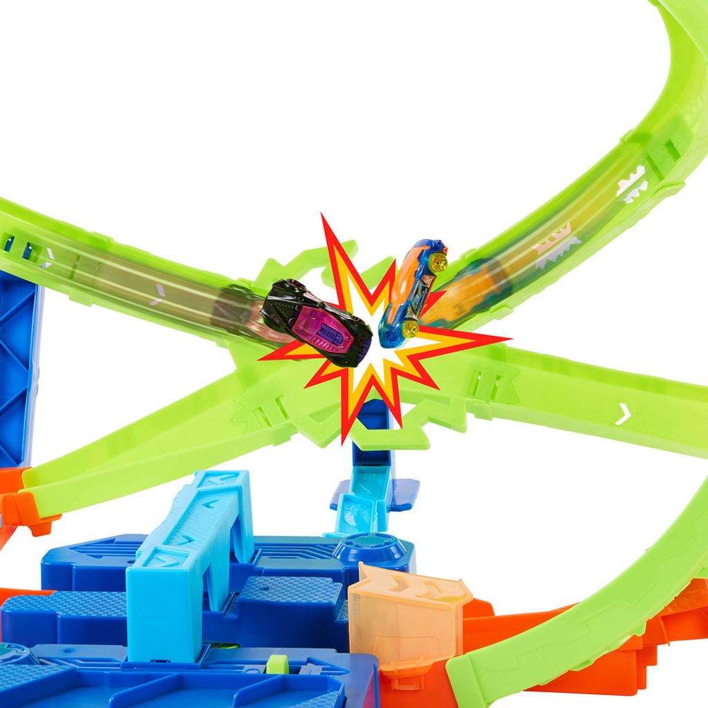Zestaw torów stunt Hot Wheels Kanyarkavalkád - Mattel zdjęcie 3