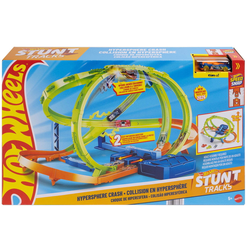Zestaw torów stunt Hot Wheels Kanyarkavalkád - Mattel zdjęcie 1