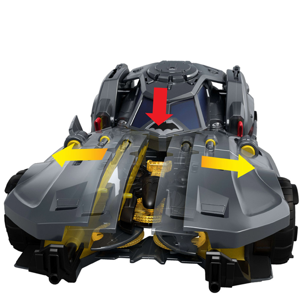 Zestaw zabawkowy Batmobil DC - Mattel zdjęcie 1