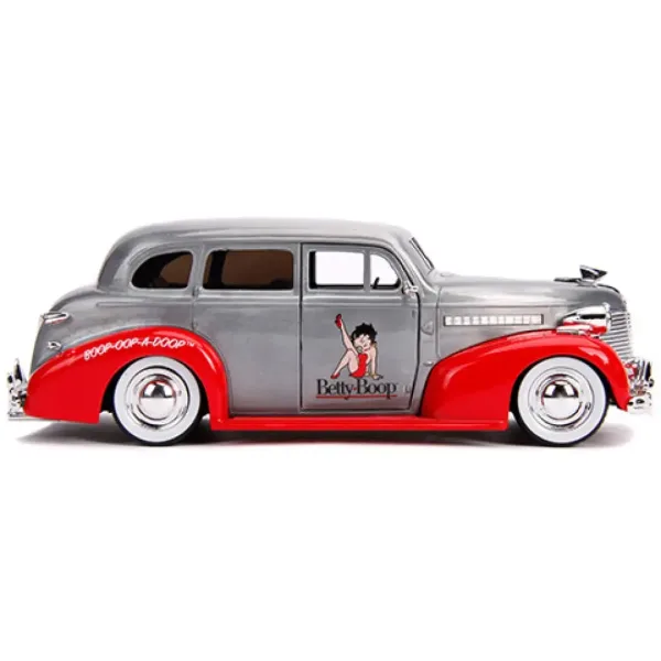 1939 Chevy Master Deluxe metalowy model samochodu 1/24 - Simba Toys zdjęcie 3
