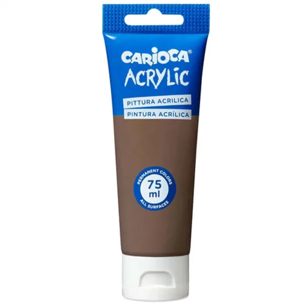 Acrylic 75ml farba akrylowa w kolorze miedzi - Carioca zdjęcie 1