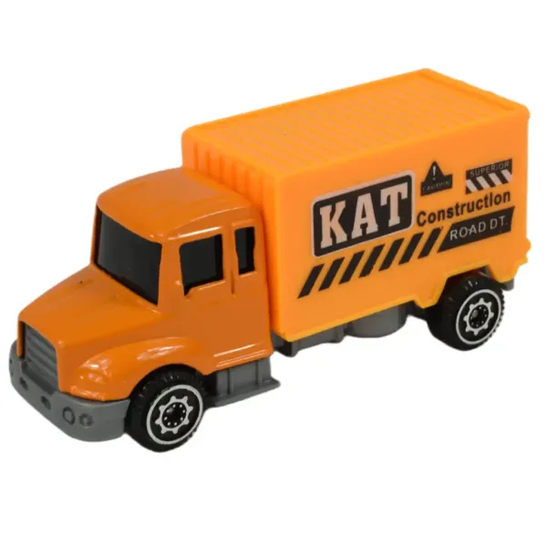 Alloy Car: 6-częściowy zestaw ciężarówek budowlanych 8 cm zdjęcie 5