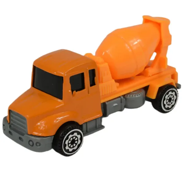 Alloy Car: 6-częściowy zestaw ciężarówek budowlanych 8 cm zdjęcie 6
