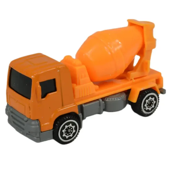 Alloy Car: 6-częściowy zestaw ciężarówek budowlanych 8 cm zdjęcie 8