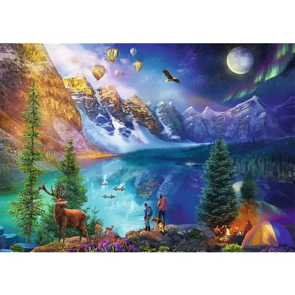 Amerykańska trasa 2x500 elementów puzzle - Trefl zdjęcie 2