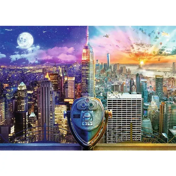Amerykańska trasa 2x500 elementów puzzle - Trefl zdjęcie 3
