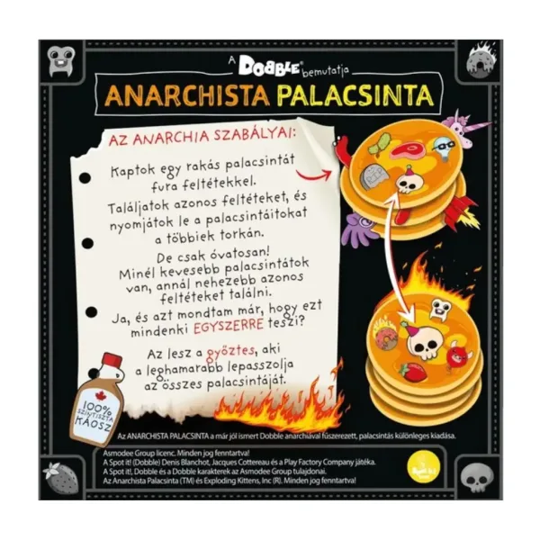 Anarchistyczna naleśnikowa gra planszowa zdjęcie 3