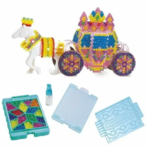 Aqua Beads 3D lśniący powóz zestaw kreatywny zdjęcie 2