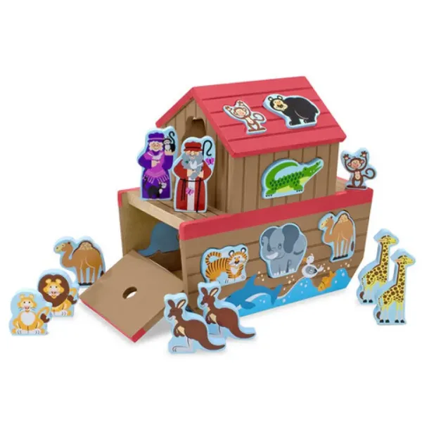 Arka Noego gra dopasowywania kształtów - Melissa & Doug zdjęcie 2