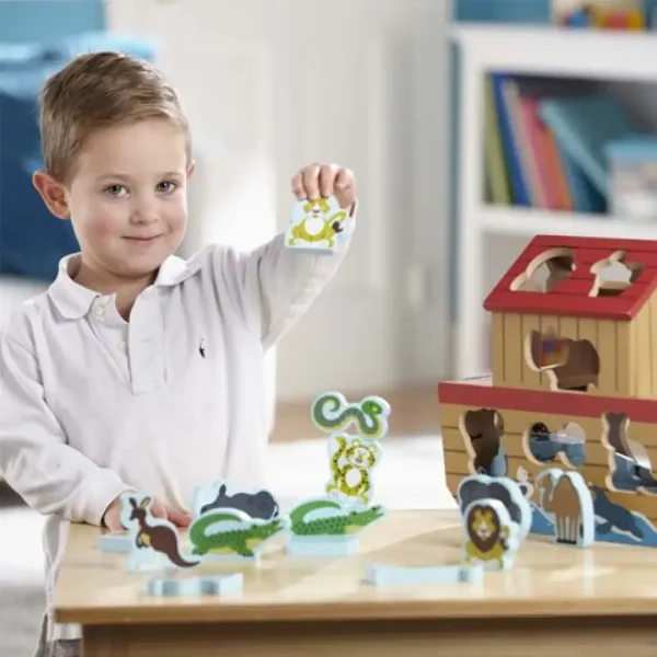 Arka Noego gra dopasowywania kształtów - Melissa & Doug zdjęcie 3