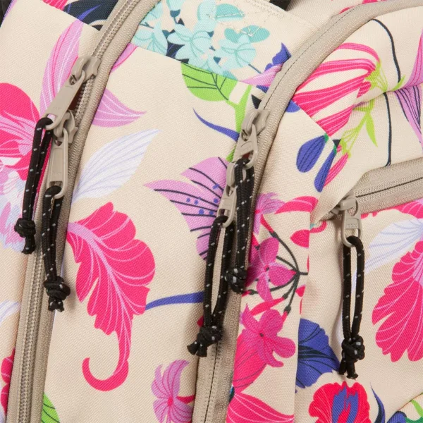 Ars Una: Beach flowers kwiecisty ergonomiczny plecak szkolny, plecak 33x45x24 cm zdjęcie 6
