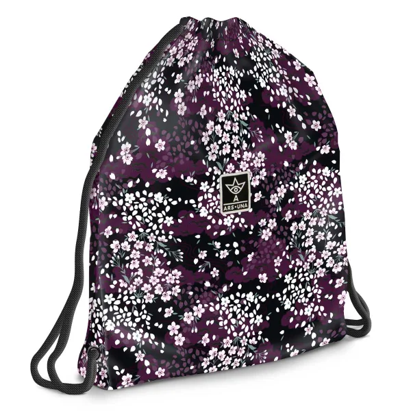 Ars Una: Sakura worek gimnastyczny dla nastolatków, torba sportowa 37,5 x 46 cm zdjęcie 1
