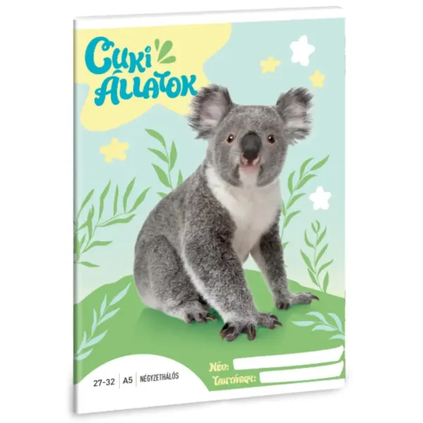 Ars Una: Słodkie Zwierzęta - Koala zeszyt w kratkę A/5 27-32 zdjęcie 2