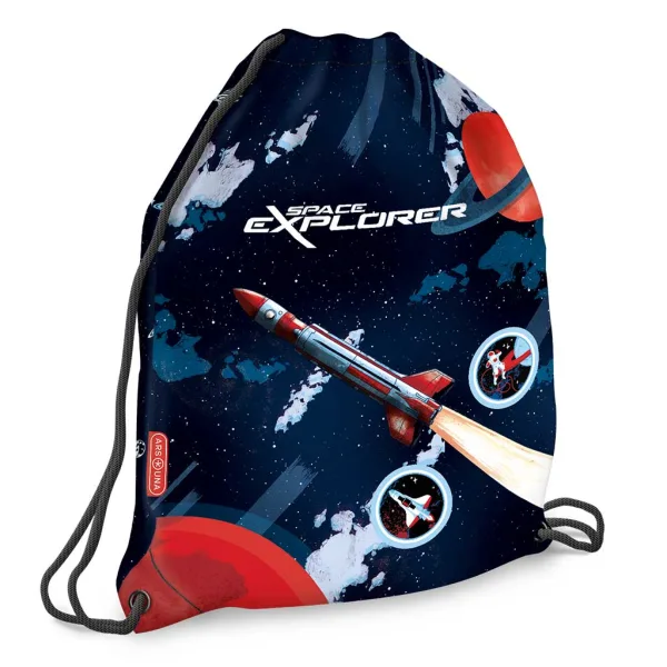 Ars Una: Space Explorer worek gimnastyczny, torba sportowa 32x42 cm zdjęcie 1