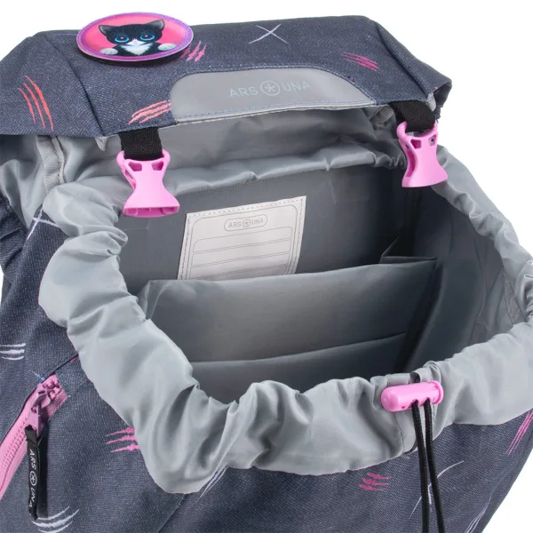 Ars Una: Think Pink easy-pack plecak szkolny 27x38x18 cm zdjęcie 8