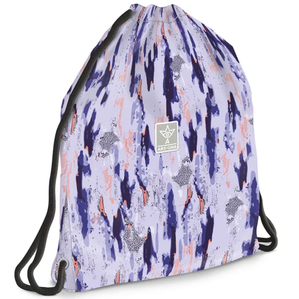 Ars Una: Worek sportowy dla nastolatków Camouflage, worek na buty 37,5x46 cm zdjęcie 1