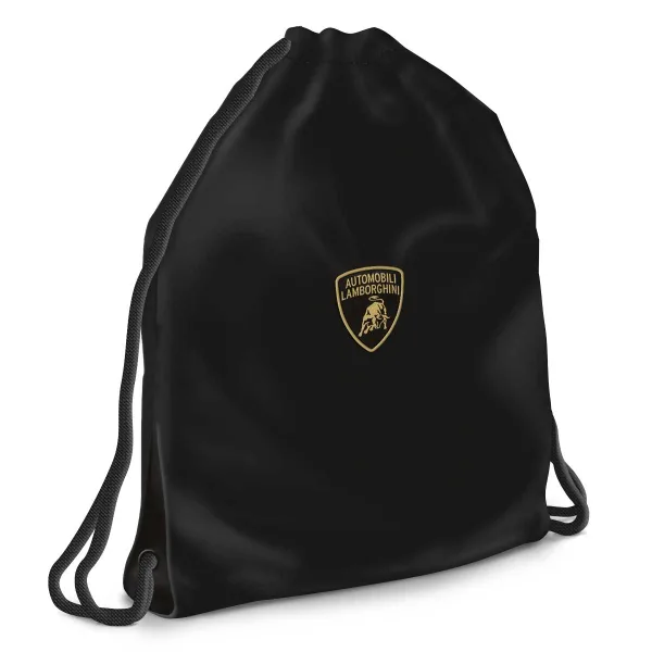 Ars Una: worek sportowy/plecak na WF dla nastolatków z logo Lamborghini, 37,5 × 46 cm zdjęcie 1