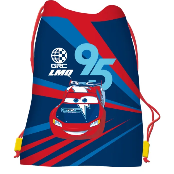 Auta worek na buty z Zygzakiem McQueenem, worek sportowy 34x43 cm zdjęcie 1