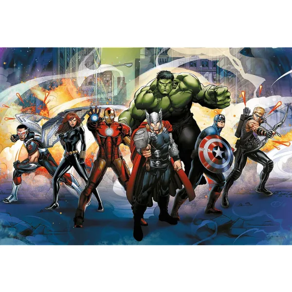 Avengers – puzzle 160 elementów, Trefl zdjęcie 2