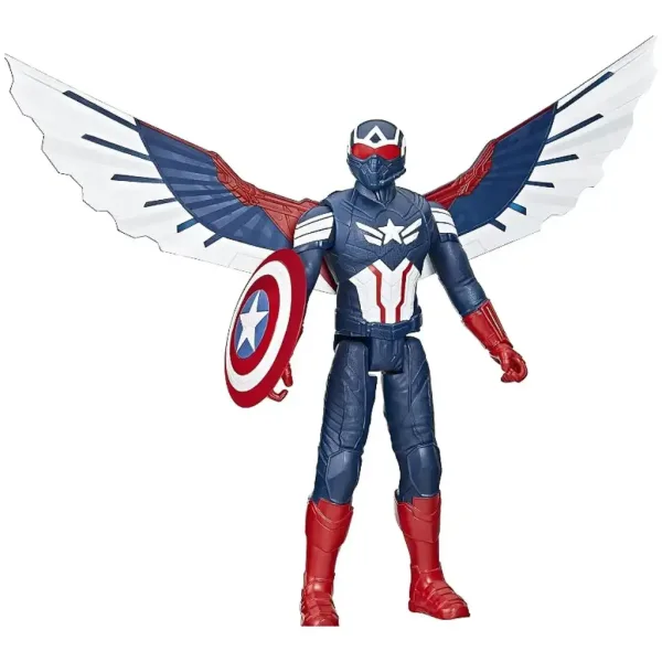 Avengers Titan Hero Masked Captain America 29 cm figurka - Hasbro zdjęcie 2