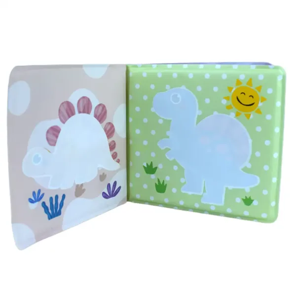 Baby Book: Dinozaury miękka książeczka do kąpieli 14x13 cm zdjęcie 4