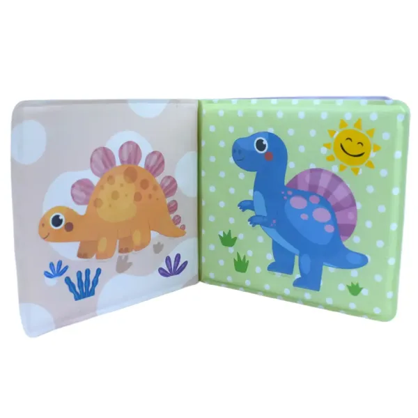 Baby Book: Dinozaury miękka książeczka do kąpieli 14x13 cm zdjęcie 5