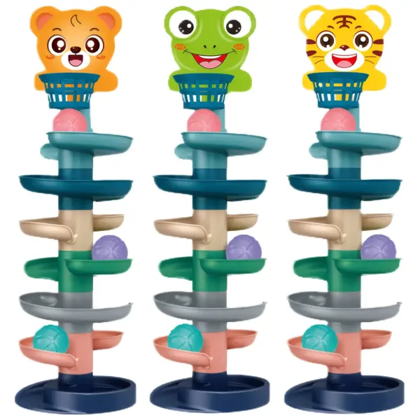 Ball Tower: Wesoła zwierzęca kulodrom w różnych wariantach 73x22cm 1 szt. zdjęcie 2