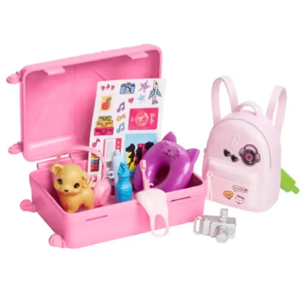 Barbie®: Dreamhouse Adventures podróżująca lalka Barbie z akcesoriami - Mattel zdjęcie 2