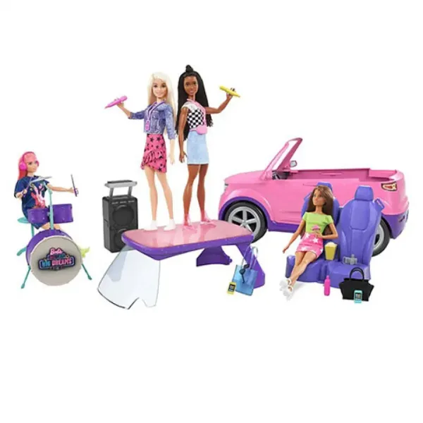 Barbie: Big City, Big Dreams Zestaw do zabawy z samochodem marzeń - Mattel zdjęcie 3