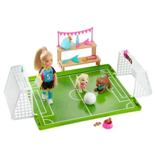 Barbie Dreamhouse Adventures: Zestaw do gry w piłkę nożną Chelsea - Mattel zdjęcie 2