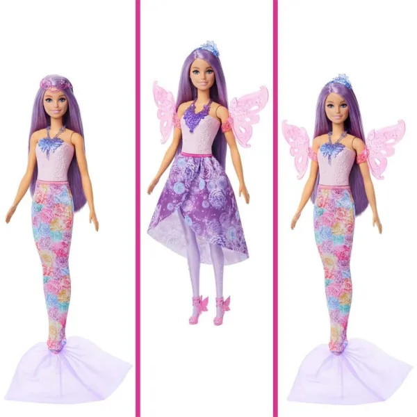 Barbie Dreamtopia Księżniczka Przemieniająca się – Mattel zdjęcie 3