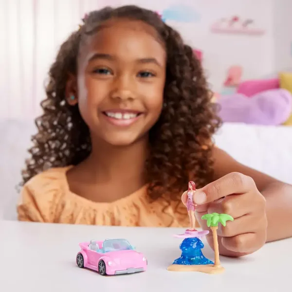 Barbie: Mini BarbieLand pojazd - Kabriolet - Mattel zdjęcie 3