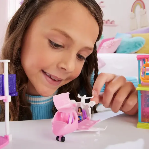 Barbie: Mini BarbieLand pojazdy - Zestaw Samolot Marzeń - Mattel zdjęcie 4