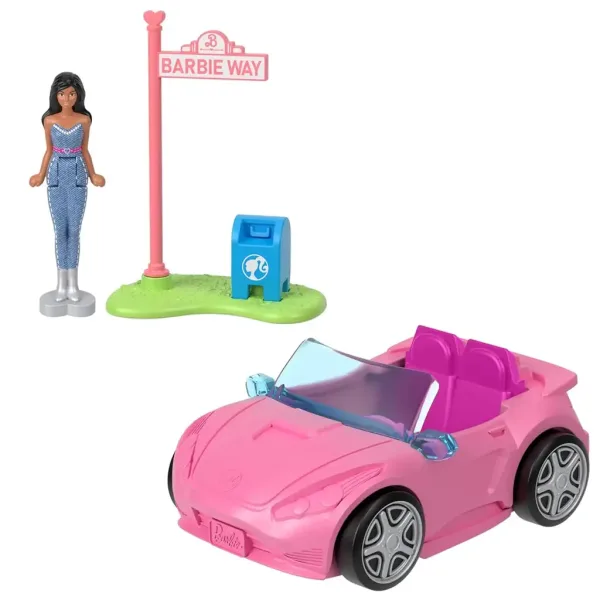 Barbie: Mini BarbieLand pojazdy - Zestaw samochód marzeń - Mattel zdjęcie 3
